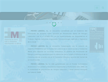 Tablet Screenshot of preverlaboral.com